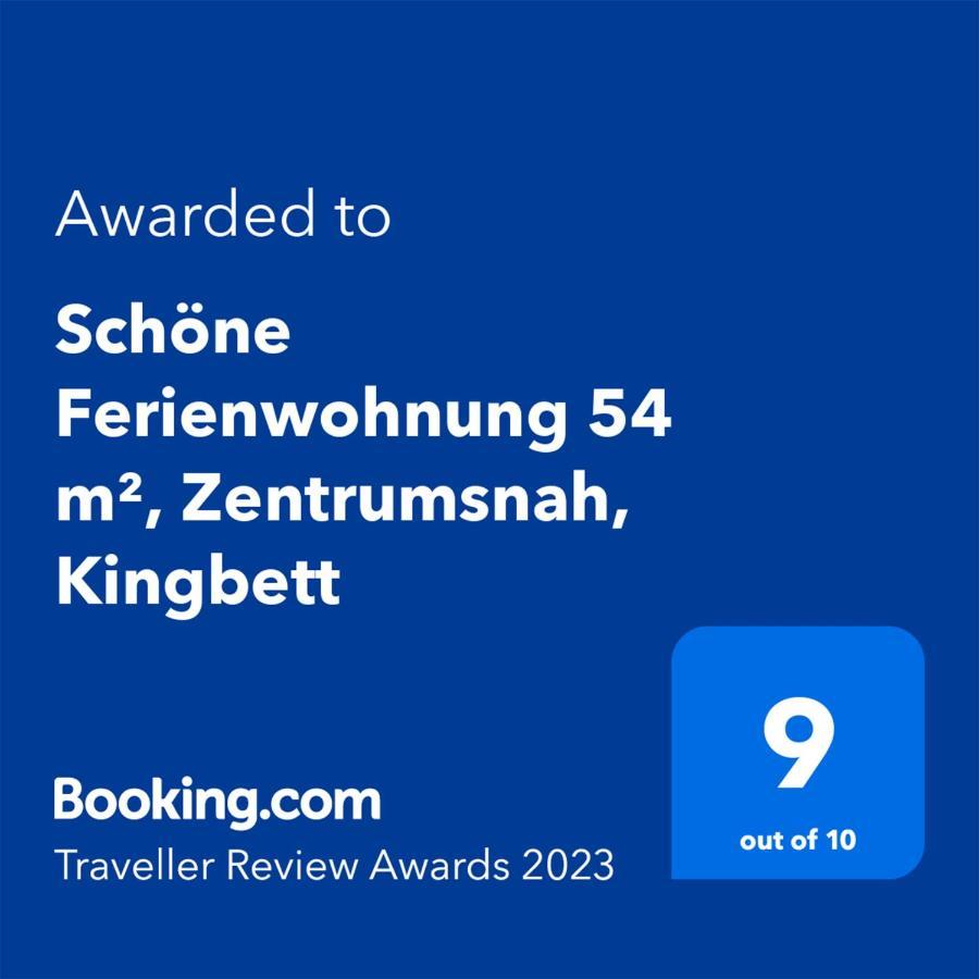 Schoene Ferienwohnung 54 M², Zentrumsnah, Kingbett Ерфурт Екстериор снимка